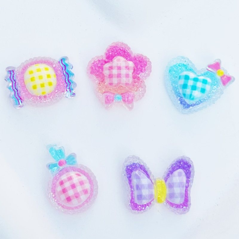 玖阁家新品亮晶晶砂糖系列树脂小花手工DIY发饰头饰配件材料,饰品/流行首饰/时尚饰品新,其他DIY饰品配件,淘宝优惠券,粉丝福利购,淘宝优惠卷