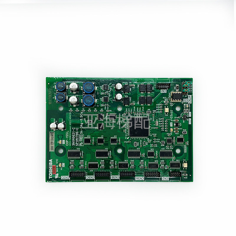 东芝电梯轿厢内呼指令板/轿厢通讯显示板/cop-155l/cop-100l全新