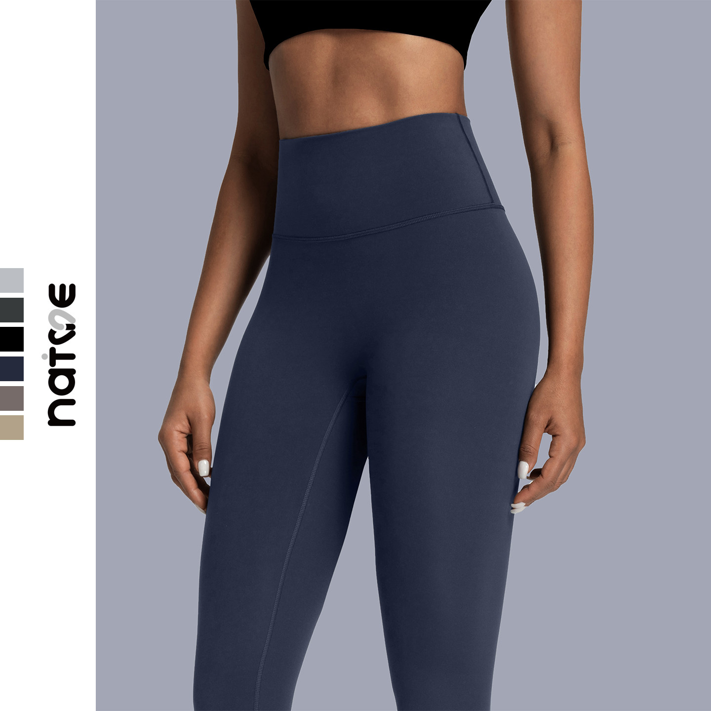 裸感贴肤尼龙66紧身收腹高腰弹力健身裤双6速干紧身弹力瑜伽长裤,运动服/休闲服装,健身裤,淘宝优惠券,粉丝福利购,淘宝优惠卷