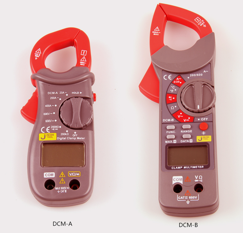 捷科数显万用表钳形表测电表便携