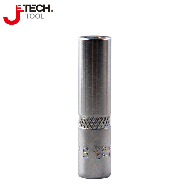 捷科六角公制加长套筒子铬钒钢耐冲击套头工具6.35mmSK1/4-D4-D14,五金/工具,6角长套筒,淘宝优惠券,粉丝福利购,淘宝优惠卷