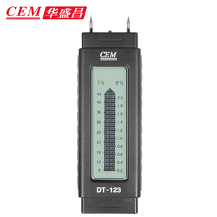 123 CEM华盛昌木材水分仪高精度手持式 木材建筑材料含水量检测