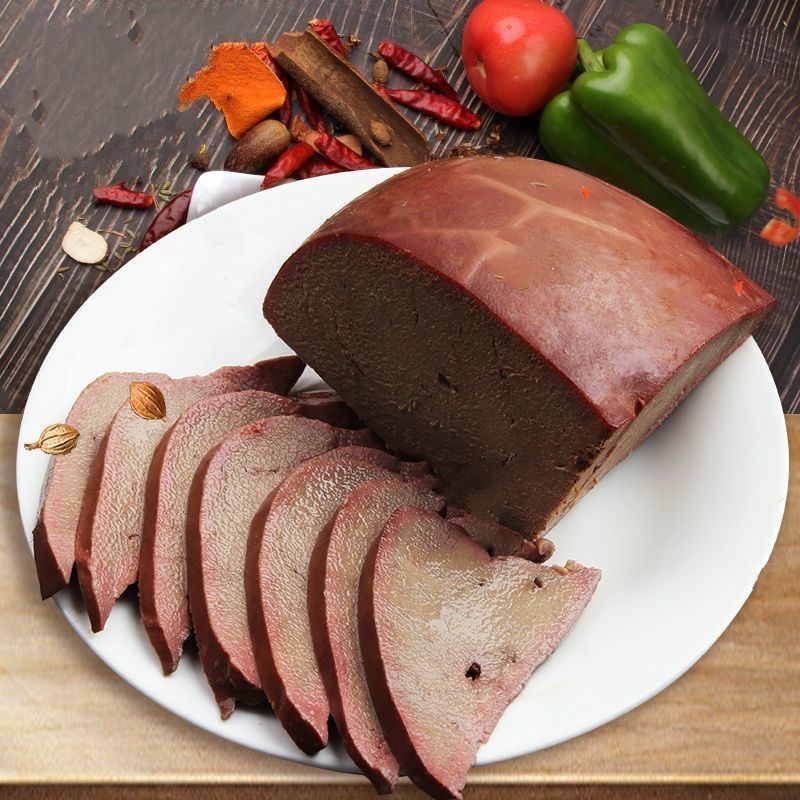 五香卤猪肝半斤熟食开袋即食