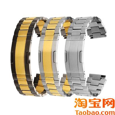 原装适用钛金属手表带华为WATCHUltimate非凡大师GT4/PRO实心钢带