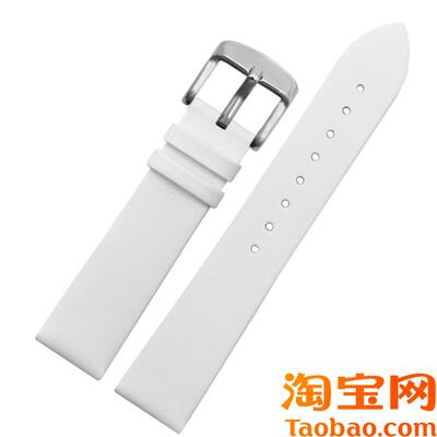 原装适用沙丁纹伯爵G0A35084POSSESSION手表带真皮表带绢丝表带女