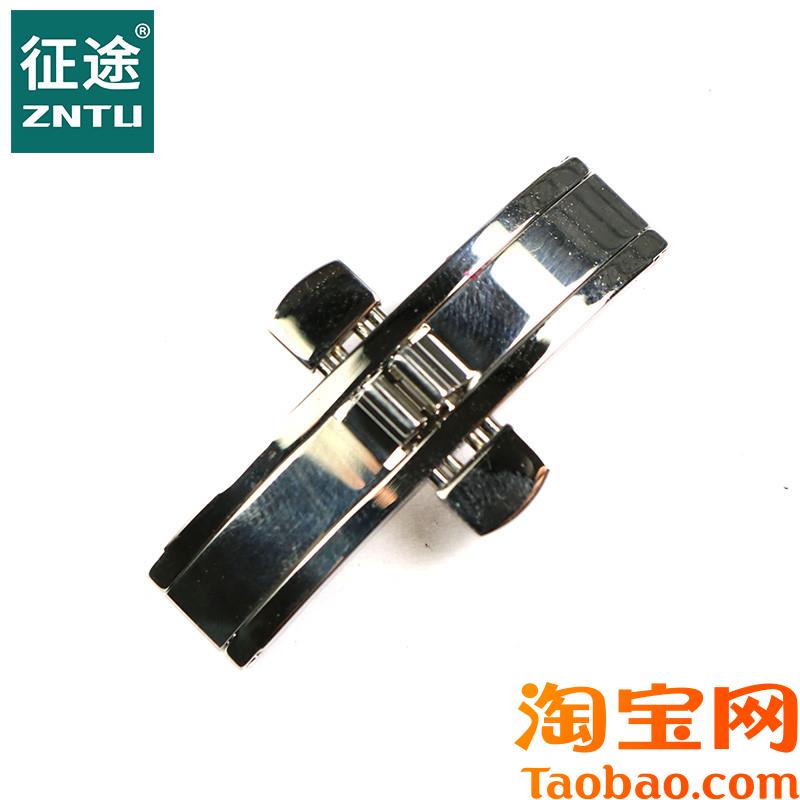原装适用浪琴钢带蝴蝶扣表扣名匠L2律雅L4嘉兰军旗卡扣手表配件钢