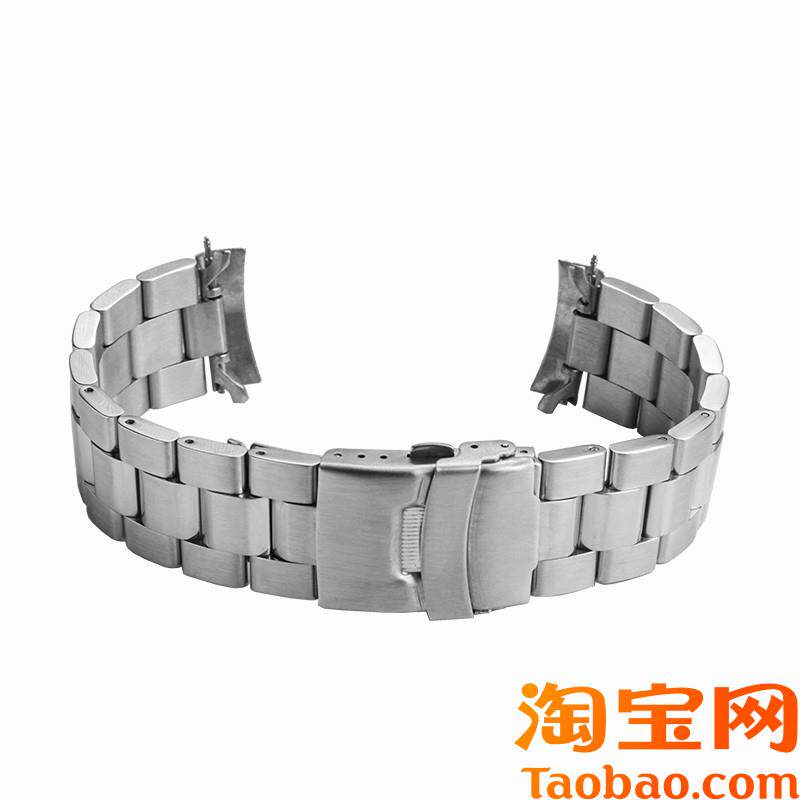 原装适用卡西欧Edifice系列EF-527D不锈钢表链精钢弧口手表带配件