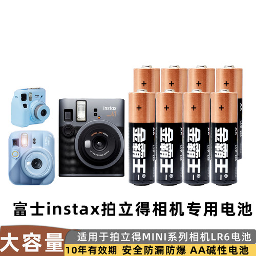 金霸王5号碱性拍立得专用电池