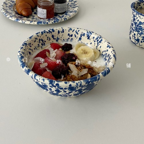 搪瓷ins博主同款早餐碗