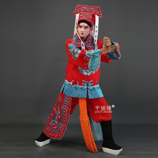 戏曲马褂京剧铡美案王q朝马汉张龙赵虎戏服武生龙套戏剧服装戏装