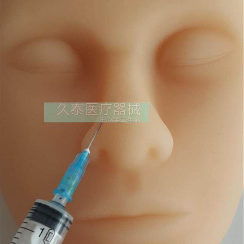 全硅胶假人头x化妆头模特头按摩头嫁接教学头软头模硅胶脸人头
