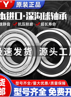 进口轴承型号大全6000RS6001高速6002电机6003 6004轴承6005 6006
