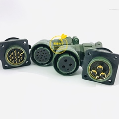 广数华大伺服电机编码器接头防水航空插头YD28K-4TS 15TS 4芯15芯