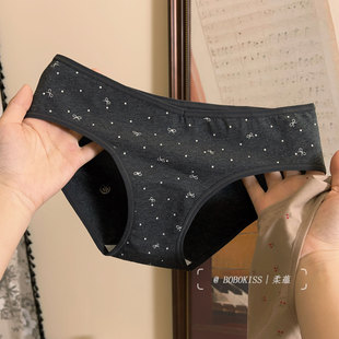【甜柔蜜意】内裤女生纯棉2026新款低腰透气少女式性感三角裤短裤