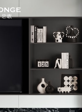 轻奢高级感客厅装饰摆件