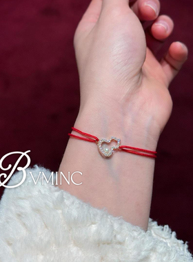 bvminc 葫芦珍珠红绳手链 本命年