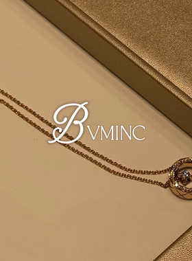 bvminc coco圆圈项链 可调节长短