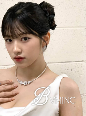 bvminc GF繁花项链 安宥真同款 高珠 S925银