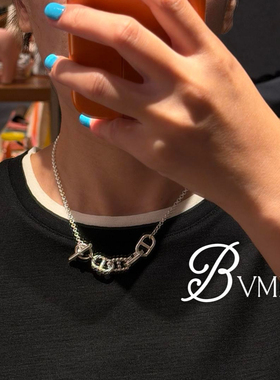 bvminc 26新款多个猪鼻子OT扣项链