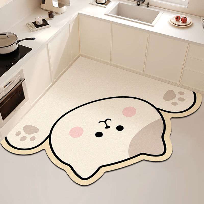 瑞丹厨房地垫防滑防水防油吸水吸油脚垫耐脏可擦免洗专用家用进门