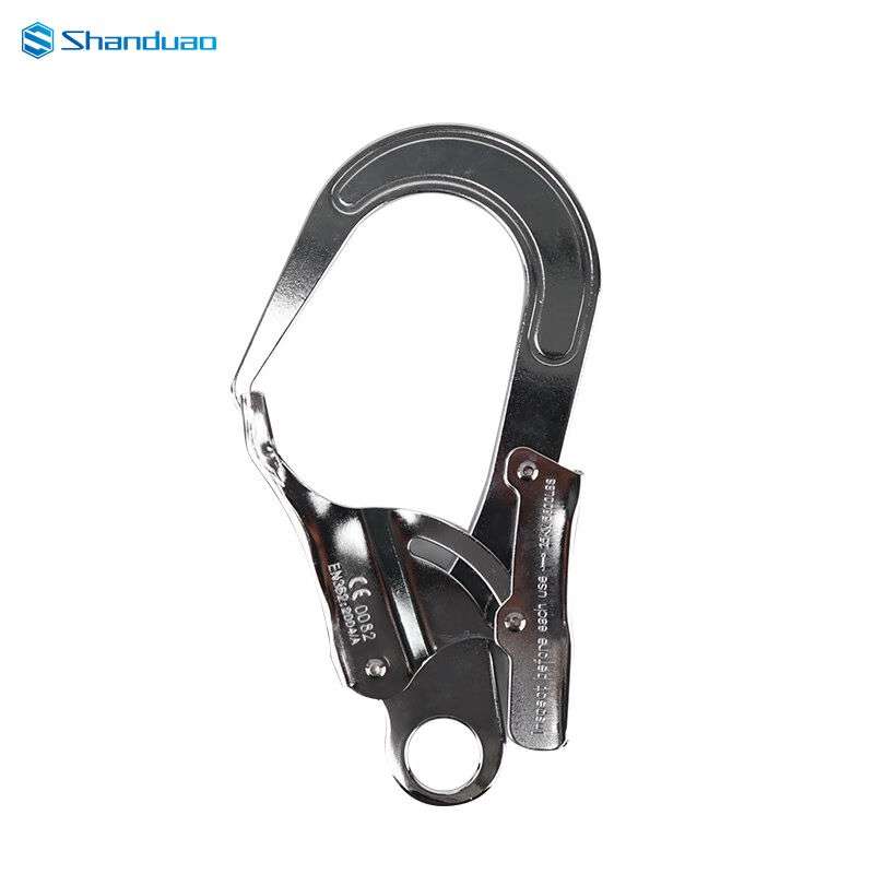 山都澳安全钩合金钢材质高空防坠落大开口吊钩保险钩