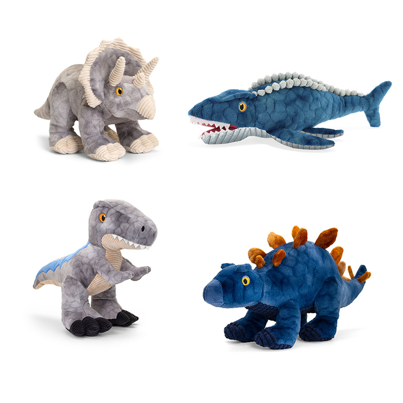 KeelToys英国可遇恐龙毛绒玩具