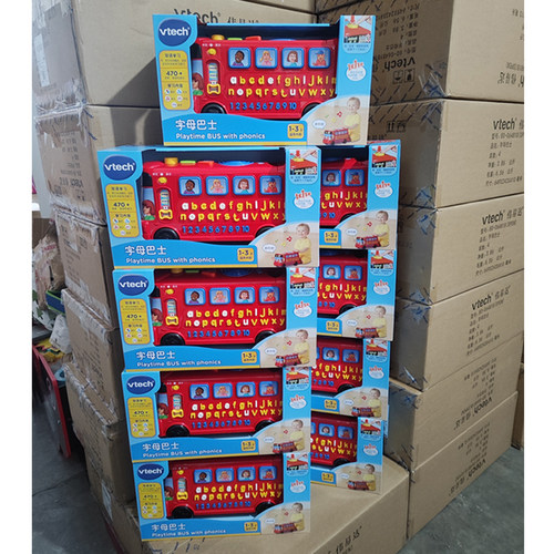 伟易达字母巴士英语早教巴士汽车