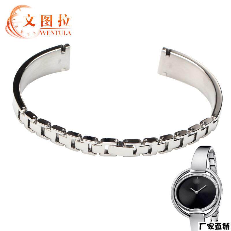 适配品质钢带代用K4F2N116专用钢带精钢表带CK钢表带手表链K4F女