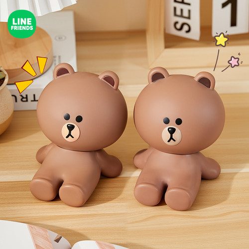 布朗熊卡通可爱桌面摆件
