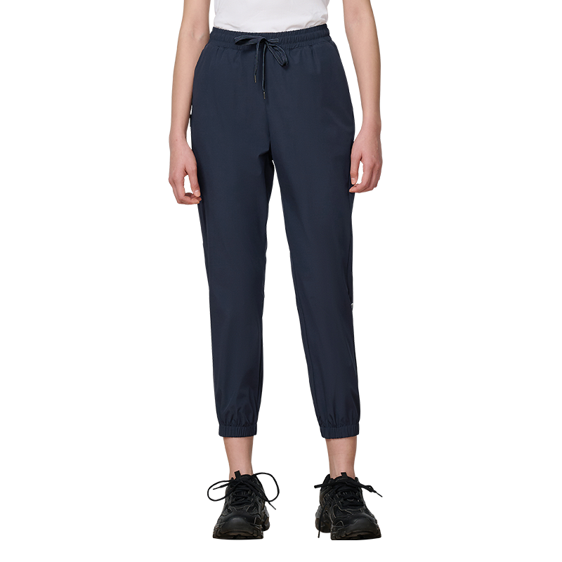 outdoor products春夏女式速干裤松紧腰运动裤弹力透气简约百搭