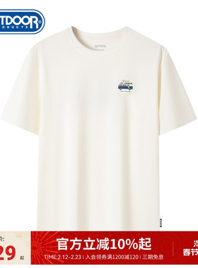 outdoorproducts春夏新款短袖T恤男户外运动徒步登山休闲通勤