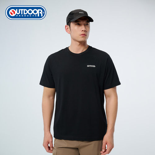 outdoor products 加州云雀春夏户外运动徒步露营男士短袖T恤