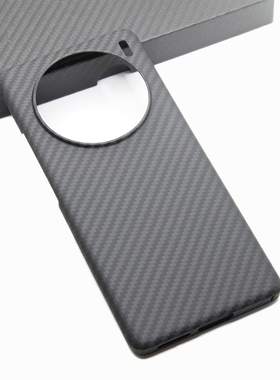 适用VIVO X100s Pro超轻薄1500D粗纹凯夫拉碳纤维Vivo X100 Ultra手机壳