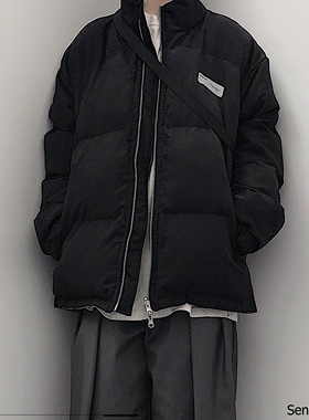 Senior Role冬季国潮棉衣情侣装棉服面包服正反穿外套男加厚棉袄