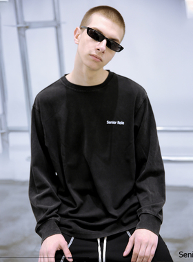 Senior Role *特价清仓 水洗做旧卫衣 230g纯棉