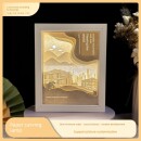 企业单位周年纪念光影纸雕灯文化创意纪念氛围夜灯创意礼品