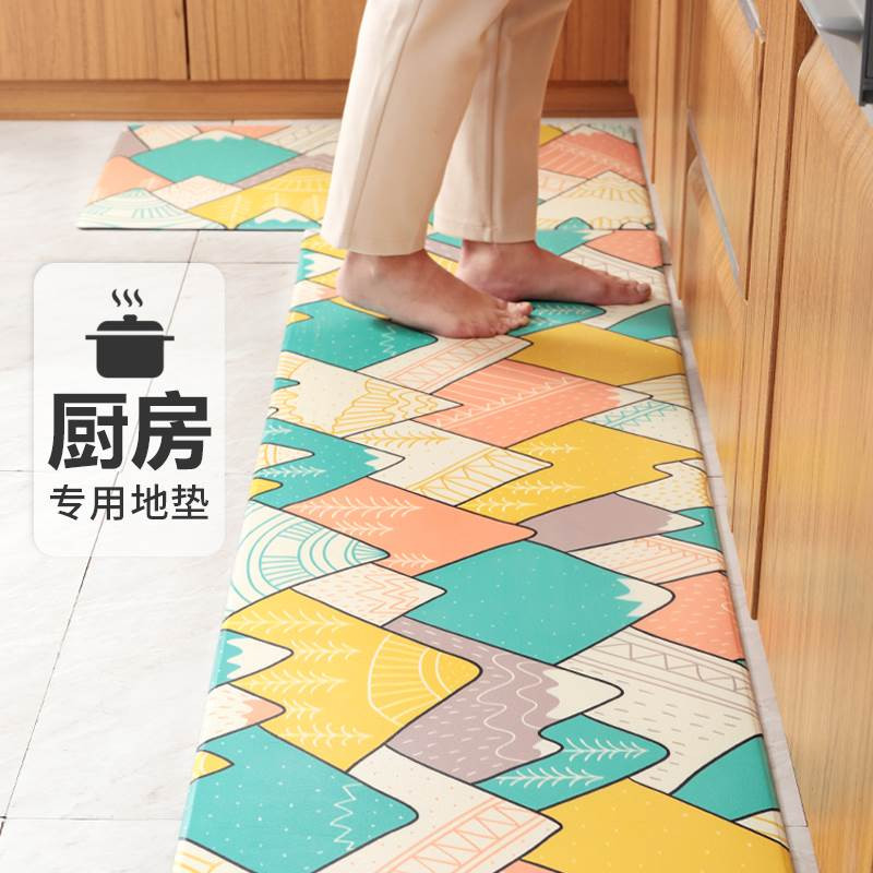 Kitchen floor mat is non-slip, can be rubbed, oil-proof,在类目 居家布艺, 地垫中 - 来自Buy2taobao.com提供专业的淘宝代购服务