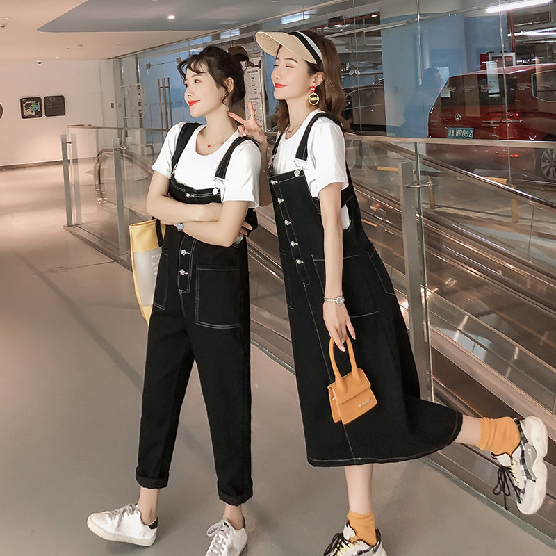 Big size dress 2021 new pattern suit Fat sister fashion Confidante rompers skirt White T-shirtin the Women's clothing/Boutique , Large size women  category - from Buy2taobao.com to provide professional Taobao agent buy service