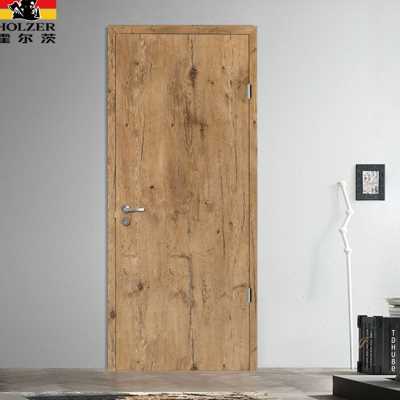 霍尔茨木门室内门卧室门全屋定制实木复合门平口门L1-01室内木门