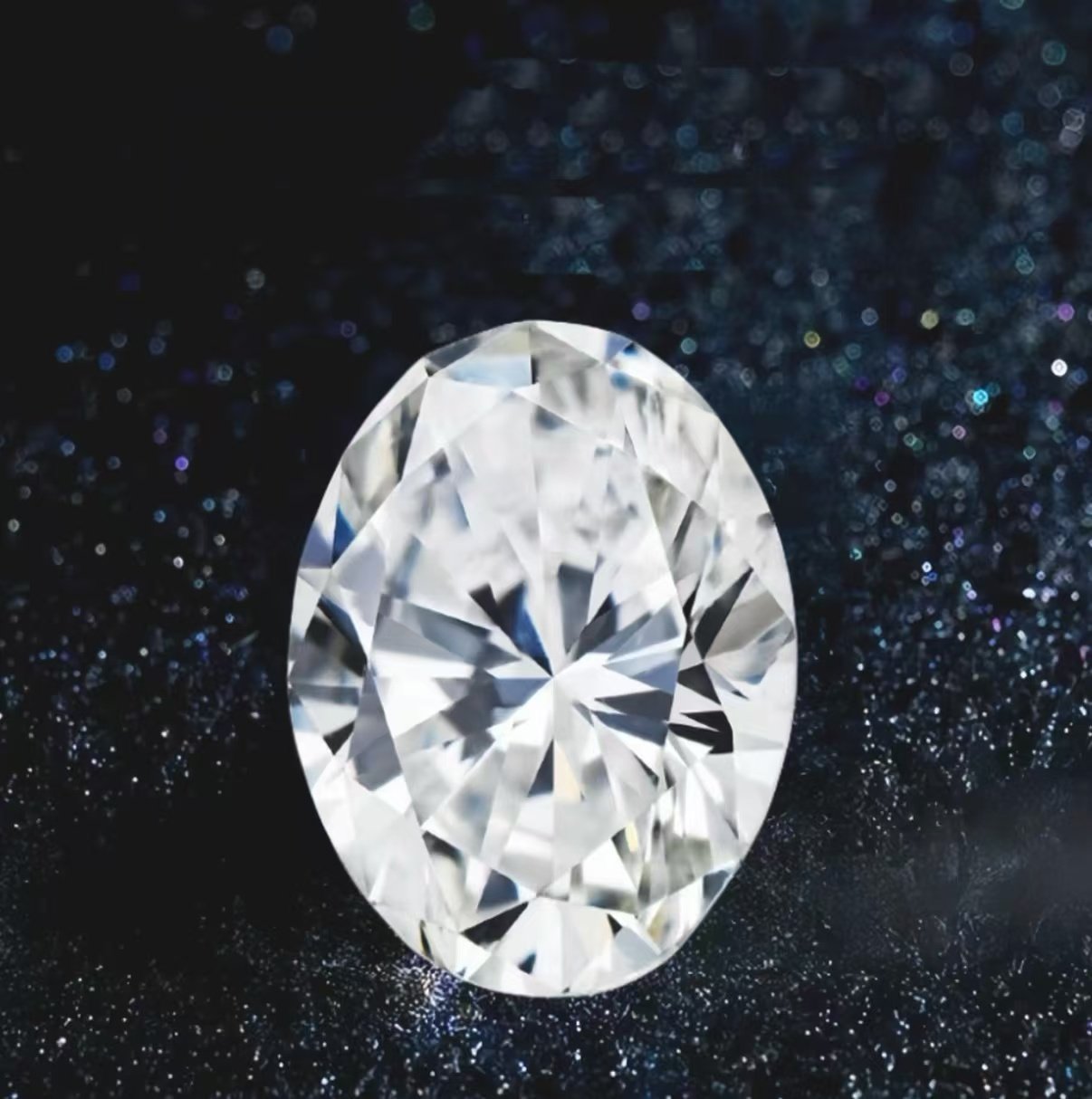 钻戒椭圆钻裸钻耳钉上海IGI