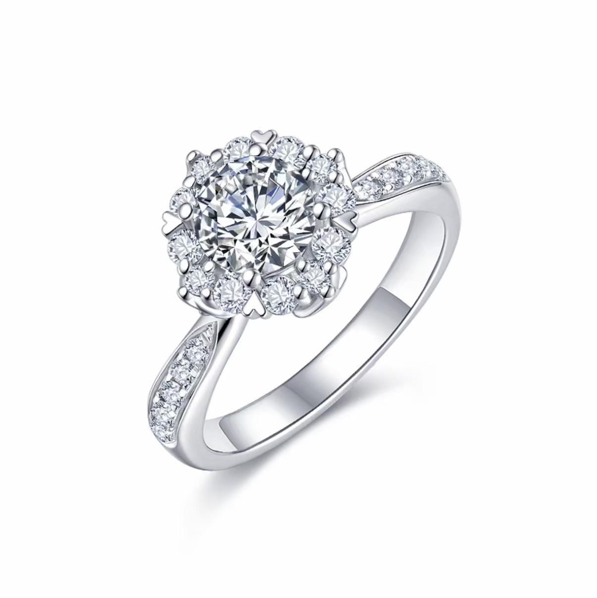 钻石培育钻钻戒钻石戒指