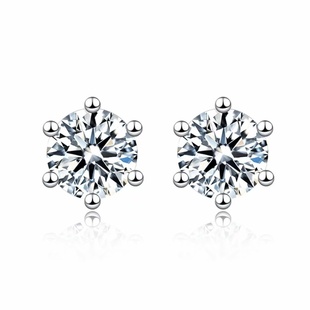 IGI培育钻石戒指人工人造钻CVD河南18K耳钉女钻戒项链手链