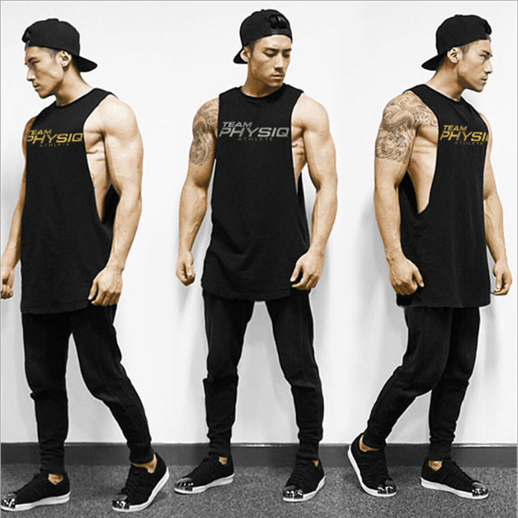 Bodybuilding Bodybuilding motion vest waistcoat Split ends muscle Training clothesin the Men's clothing, Vest/Vest  category - from Buy2taobao.com to provide professional Taobao agent buy service