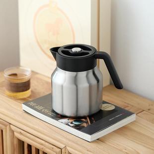 简焖茶壶家用老白茶室闷泡壶316不离锈钢茶水分保温繁办公泡茶壶