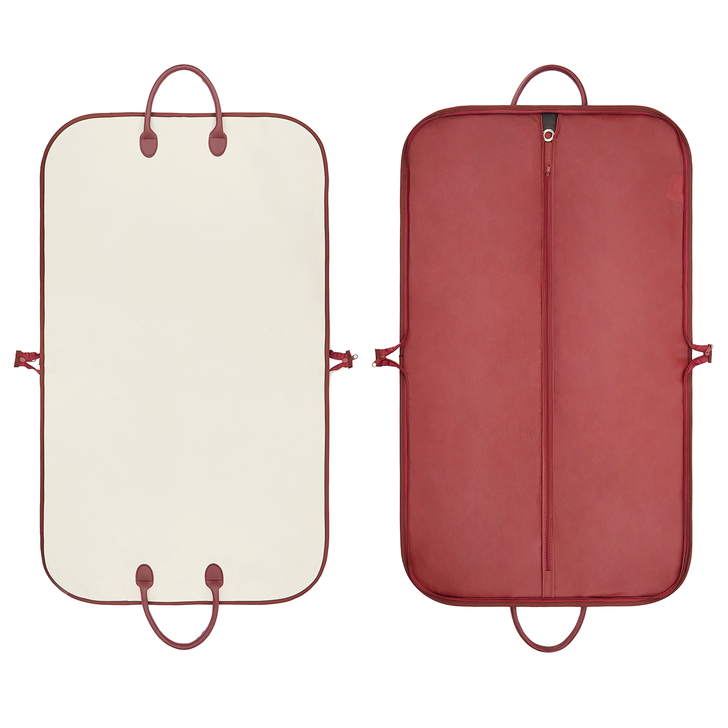 米白色牛津布防尘袋西服袋