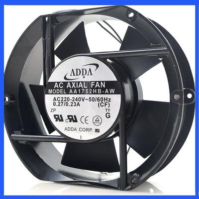 全新ADDA协喜AA1752HB-AW/AT AC220V 0.27/0.23A机柜散热风扇1751