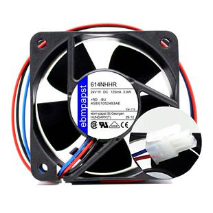 614NHHR 614NGHH 全新 ebm papst 24V 514F 614F 变频器轴流风扇