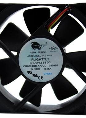 CR0824UB-A73GL全新原装正品FLIGHTLT 24V 0.26A散热风扇风机8CM