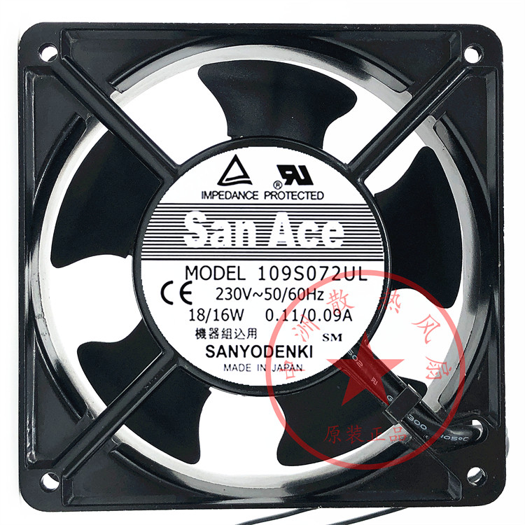 风机轴流进口散热风扇三洋机柜