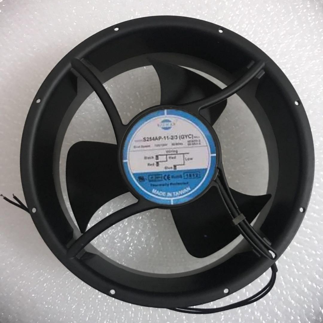原装信湾 S254AP-11-2/3 WB进口设备用散热风扇 100/120V 3线调速